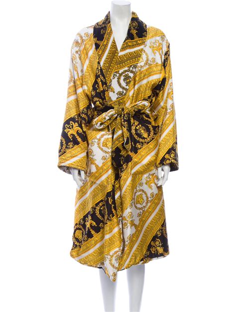 versace silk robe fake|versace robe discount.